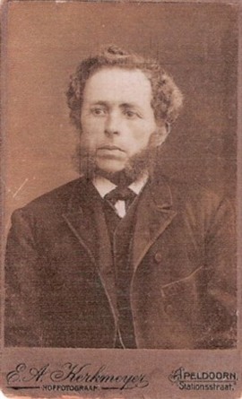 Gerrit Lentink, omstreeks 1903. Gerrit Lentink, omstreeks 1903.